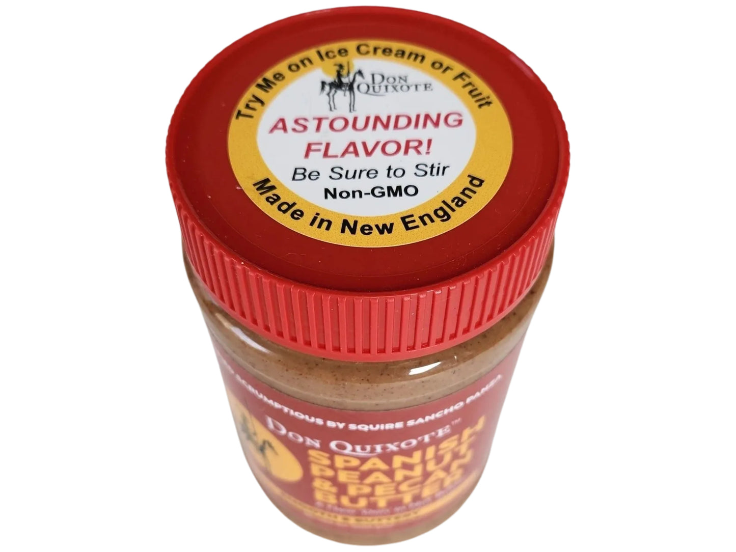 Don Quixote SPANISH PEANUT & PECAN BUTTER, 50%/50%, Smooth, i lb.