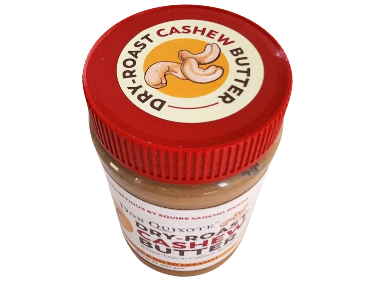 DRY-ROAST CASHEW BUTTER, smooth & delicious, 1 lb.